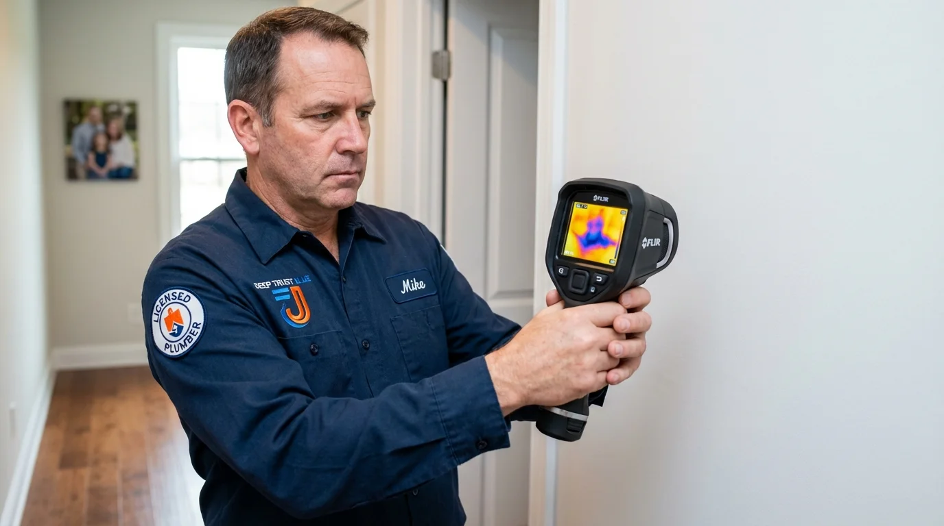 Thermal imaging leak detection by Johns Plumbing LLC in Kissee Mills